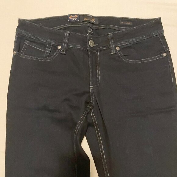 Seven 7 Slim Boot Jeans Womens Size 10 - Picture 2 of 16